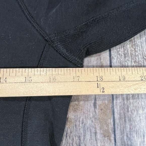 Lululemon Scuba Full Zip Hoodie Sweatshirt Womens 4 Black Jacket Active Gym - Picture 5 of 7